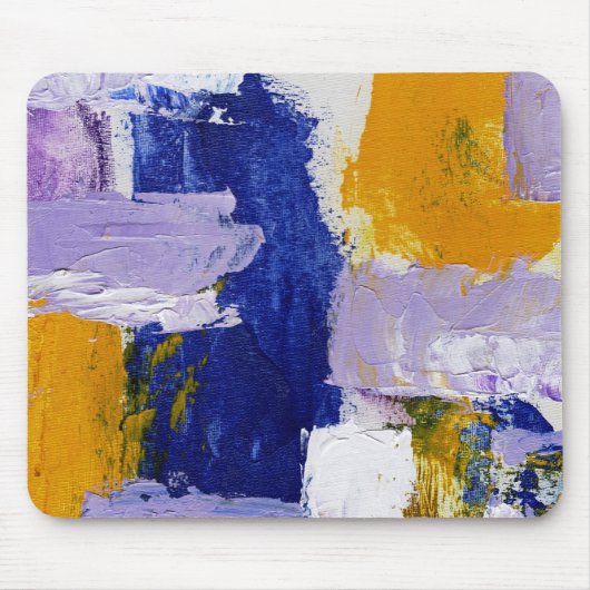 Abstracte expressie #9 door Michael Moffa Muismat (Voorkant)