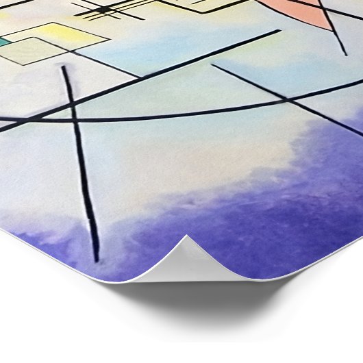 Abstracte expressie in het meesterwerk van Wassily Poster (Hoek)