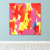 Abstracte expressie nr. 7 door Michael Moffa Canvas Afdruk (Insitu (Houten vloer))