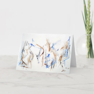 Abstracte expressie "Simple Support"-kaart Kaart