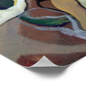 Abstracte expressionisme Chaos Theory Waterverf Poster (Hoek)