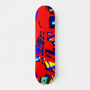 Abstracte expressionist 03 skateboard