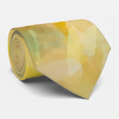 Abstracte expressionistische kunst Custom Stropdas (Opgerold)