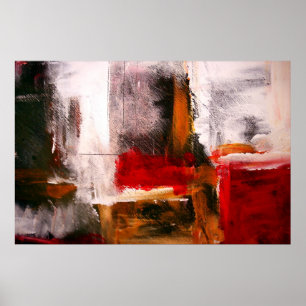 Abstracte expressionistische Prints van het Poster