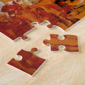Abstracte expressionistische schilderijen legpuzzel (Zijkant)