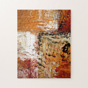 Abstracte expressionistische schilderijen legpuzzel