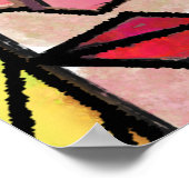 Abstracte faces Moods Poster Cubism Portret (Hoek)