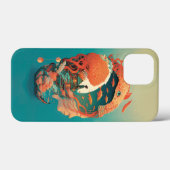 Abstracte Fantasiewereld van onmogelijke objecten Case-Mate iPhone Case (Achterkant (horizontaal))