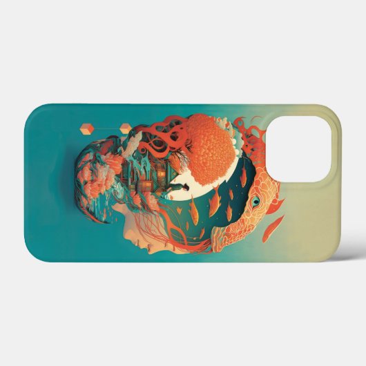 Abstracte Fantasiewereld van onmogelijke objecten Case-Mate iPhone Case (Achterkant (horizontaal))