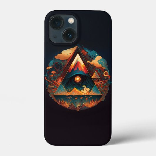 Abstracte Fantasiewereld van onmogelijke objecten Case-Mate iPhone Case (Achterkant)