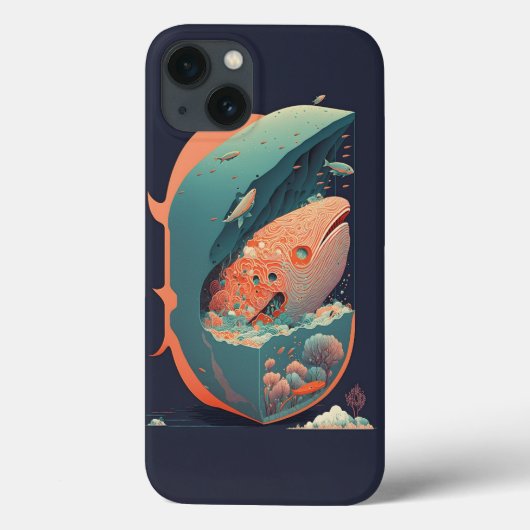Abstracte Fantasiewereld van onmogelijke objecten Case-Mate iPhone Case (Achterkant)