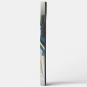 Abstracte Fantastische fractale kunst met blauw Case-Mate iPhone Case (Achterkant / Links)