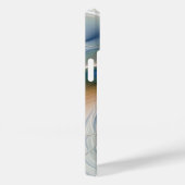 Abstracte Fantastische fractale kunst met blauw Case-Mate iPhone Case (Achterkant / Rechts)