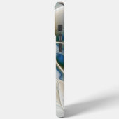 Abstracte Fantastische fractale kunst met blauw Case-Mate iPhone Case (Achterkant / Links)