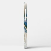 Abstracte Fantastische fractale kunst met blauw Case-Mate iPhone Case (Achterkant / Links)