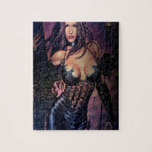 Abstracte Fantasy Dark Mistress Legpuzzel