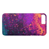Abstracte Fantasy Galaxy Sky Paint Splatter Art Case-Mate iPhone Case (Achterkant (Horizontaal))