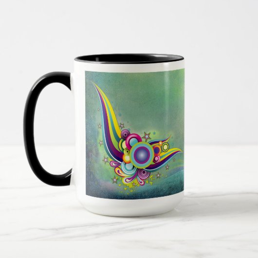 Abstracte Fantasy Mok (Links)