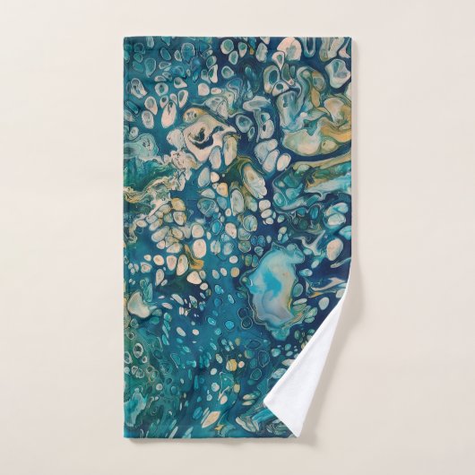Abstracte Fantasy onder water Bad Handdoek (Handdoek)