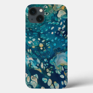 Abstracte Fantasy onder water iPhone 13 Hoesje