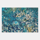Abstracte Fantasy onder water Inpakpapier Vel (Voorkant 2)