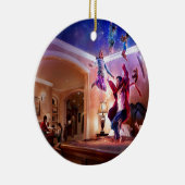 Abstracte Fantasy Peter Pan Celebration Keramisch Ornament (Rechts)