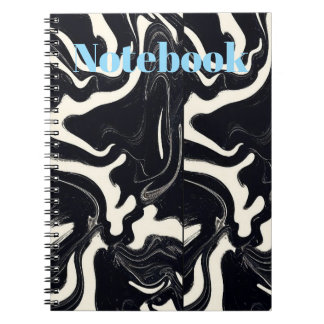 Abstracte figuren ontwerp notitieboek