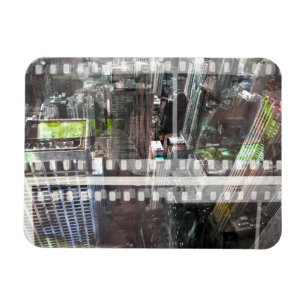 Abstracte film magneet