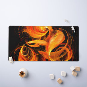 Abstracte Fireball Art Bureaumat
