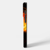 Abstracte Fireball Art Case-Mate iPhone Case (Achterkant / Links)