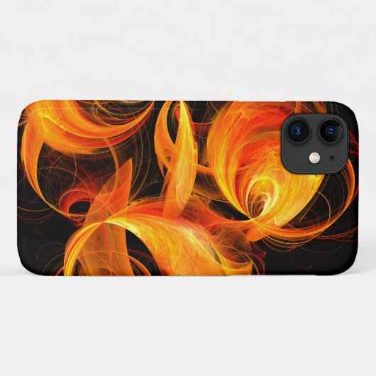 Abstracte Fireball Art Case-Mate iPhone Case (Achterkant (horizontaal))