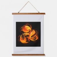Abstracte Fireball Art