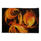 Abstracte Fireball Art Kussensloop (Achterkant)