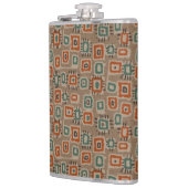 Abstracte flesjes oude kleding heupfles (Links)