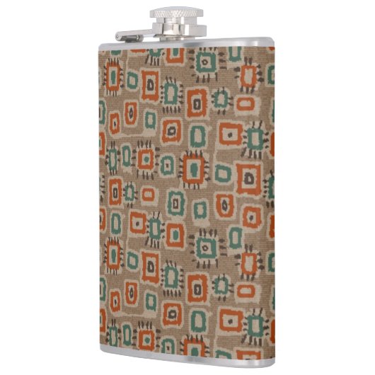 Abstracte flesjes oude kleding heupfles (Links)