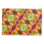 Abstracte Floral Art in het Yellow Daffodil Center Kussensloop (Achterkant)