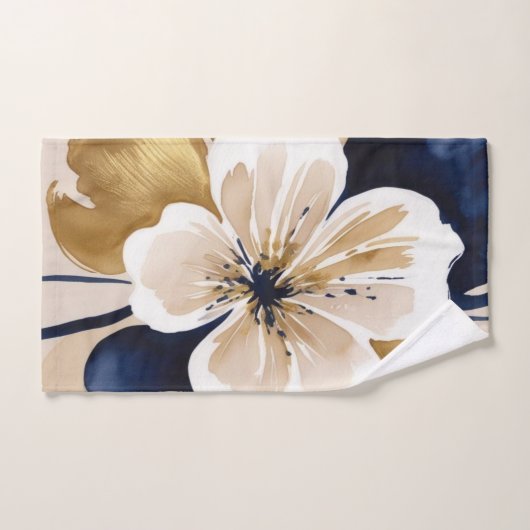 Abstracte Floral Bad Handdoek (Handdoek)