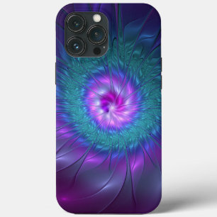 Abstracte Floral Beauty Colorful Fractal Art Flowe iPhone 13 Pro Max Hoesje
