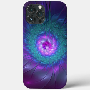 Abstracte Floral Beauty Colorful Fractal Art Flowe iPhone 13 Pro Max Hoesje