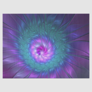 Abstracte Floral Beauty Colorful Fractal Art Flowe Tissuepapier