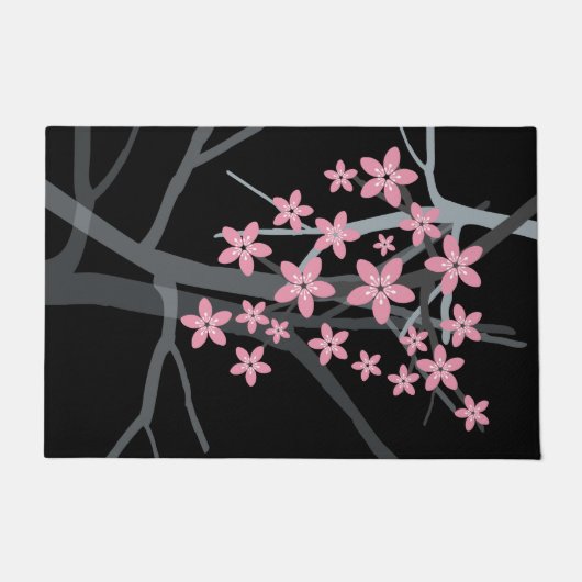 Abstracte Floral Deurmat (Voorkant)