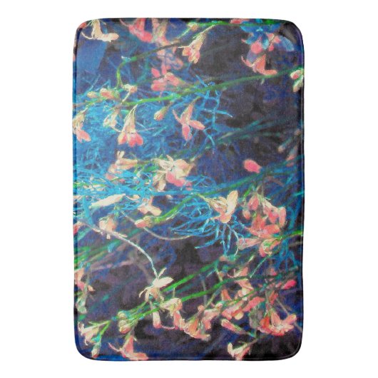 Abstracte Floral Fantasy Badmat (Voorkant Verticaal)