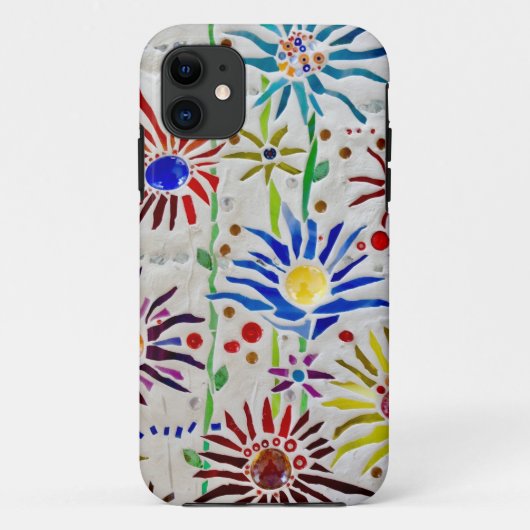 Abstracte Floral OtterBox iPhone Case (Achterkant)