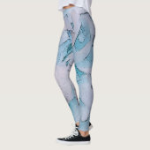 *~* Abstracte Floral Peony Flower Leggings (Links)