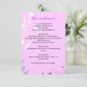 ABSTRACTE FLORAL STAR Direction Kaart (Staand voorkant)