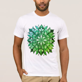Abstracte Floral T-shirt