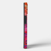 ABSTRACTE FLORALE ZWIRLS PAARSE GEMSTONE MONOGRAM Case-Mate iPhone CASE (Achterkant / Rechts)