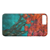 Abstracte flower Tree Digital-kunst Case-Mate iPhone Case (Achterkant (Horizontaal))