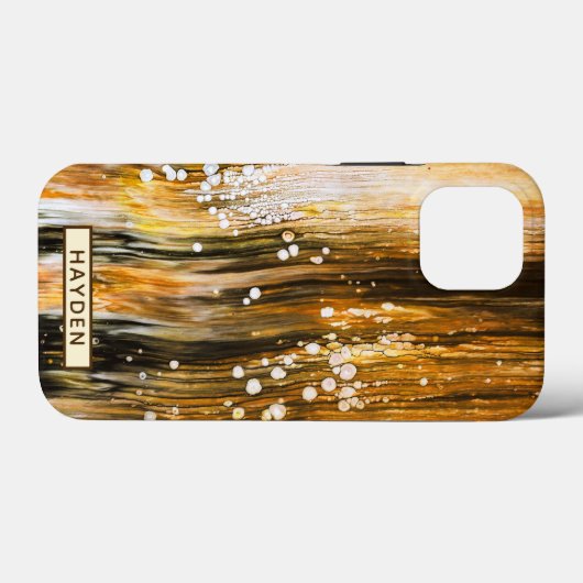 Abstracte Fluid Art Pour - Aangepast Case-Mate iPhone Case (Achterkant (horizontaal))