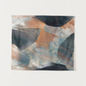 Abstracte Fluid Dreamscape Flow Art Wandkleed (Voorkant (horizontaal))